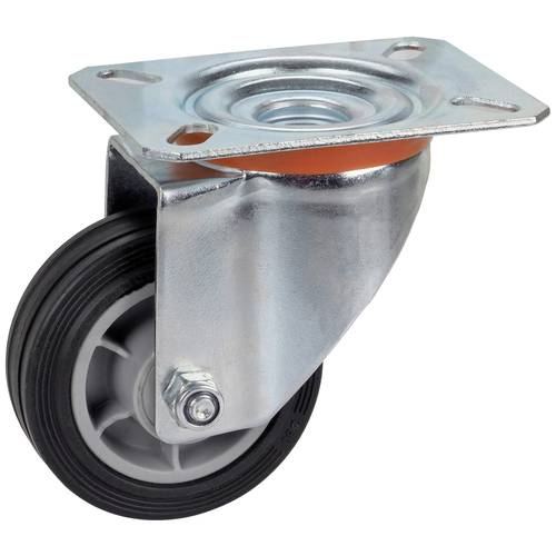 dörner + helmer 715842 715842 Lenkrolle Rad-Durchmesser: 80 mm Tragfähigkeit (max.): 50 kg 1 St.