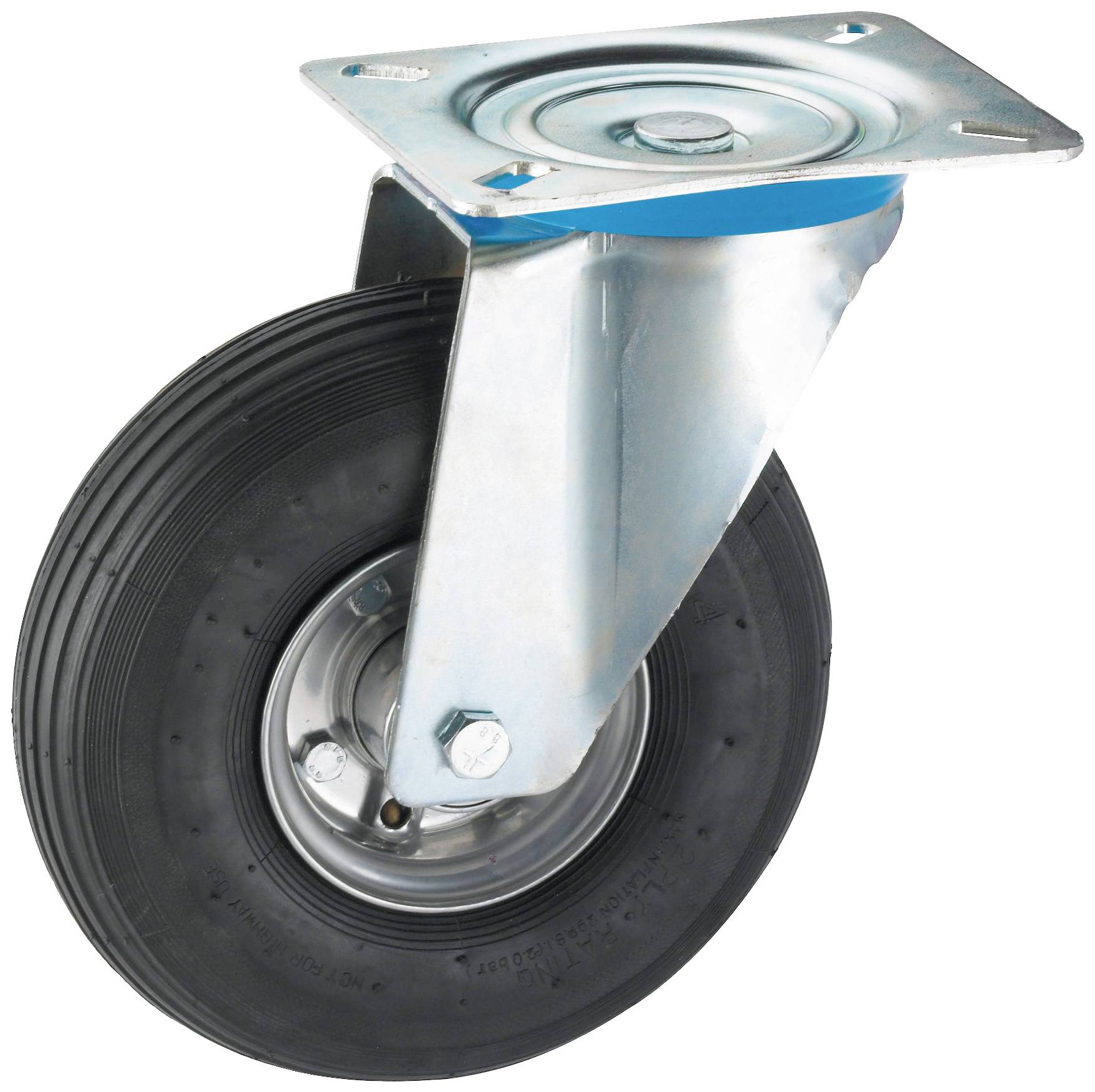 dörner + helmer 741125 741125 Lenkrolle Rad-Durchmesser: 260 mm Tragfähigkeit (max.): 200 kg 1 St.