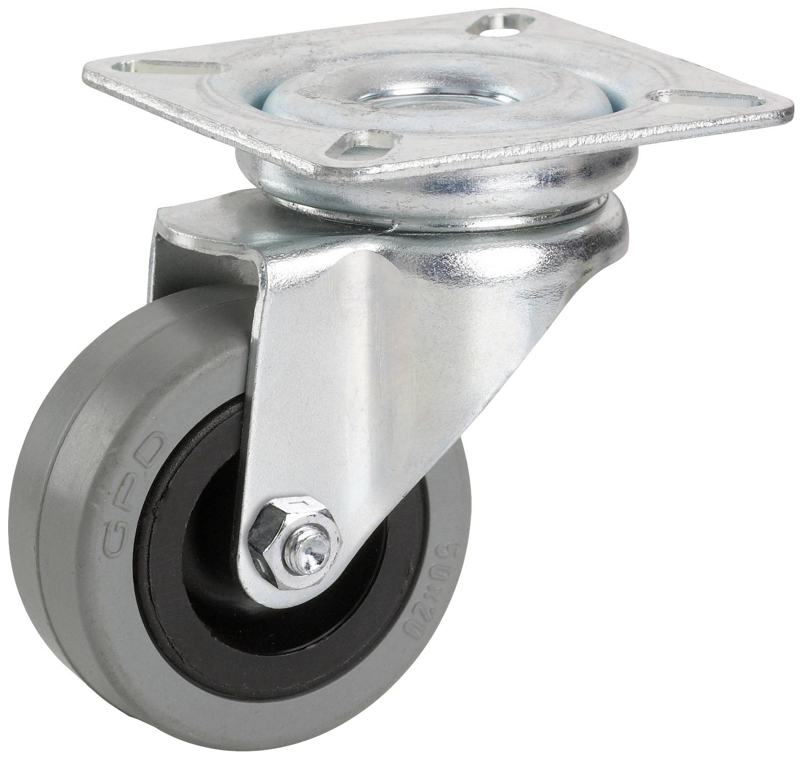 dörner + helmer 770150 770150 Lenkrolle Rad-Durchmesser: 60 mm Tragfähigkeit (max.): 50 kg 1 St.