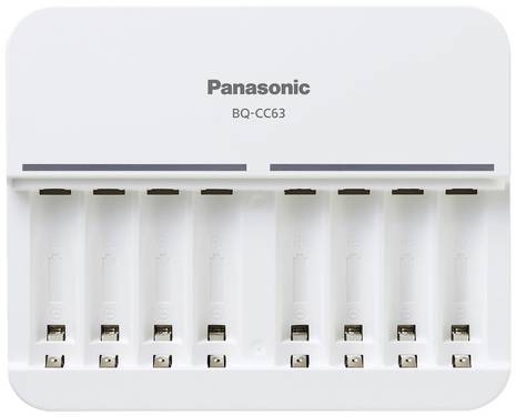 Panasonic BQ-CC63E Rundzellen-Ladegerät NiMH Micro (AAA), Mignon (AA)
