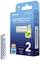 'Verpackung von Panasonic Eneloop AA wiederaufladbaren Batterien, 2000 mAh Kapazität, voraufgeladen, neue plastikfreie Verpackung.'