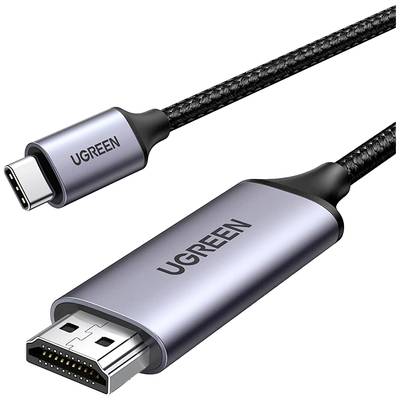 UGREEN HDMI-Kabel  USB-C® Stecker 2 m Schwarz  50571