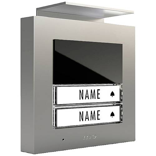 m-e modern-electronics ADV-1020 S Vistadoor Audio-Außenstation für Türsprechanlage Kabelgebunden Außeneinheit 2 Familien...