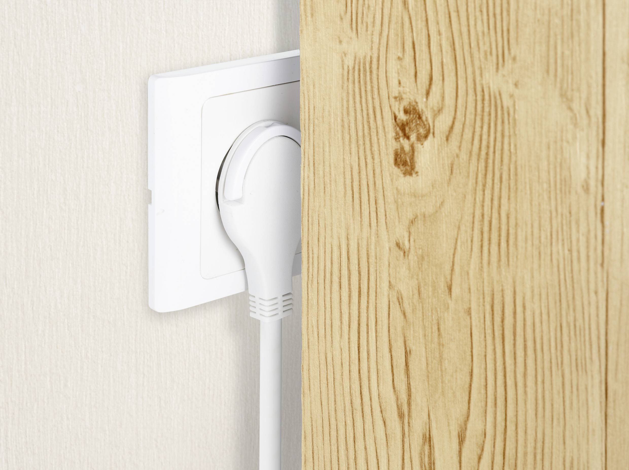 Sygonix SY-5228510 Steckdosenleiste mit Schalter 4fach Weiß Schutzkontakt 1 St.-6