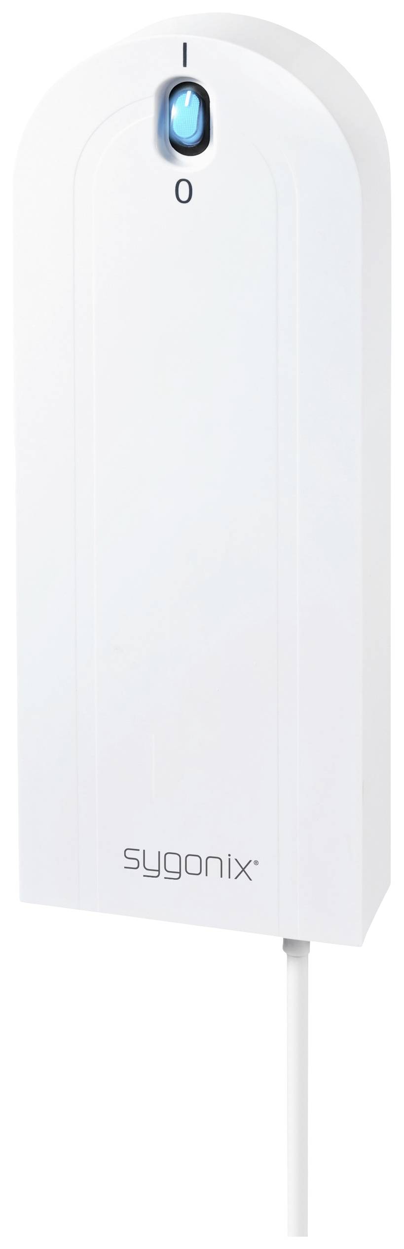 Sygonix SY-5228510 Steckdosenleiste mit Schalter 4fach Weiß Schutzkontakt 1 St.-1