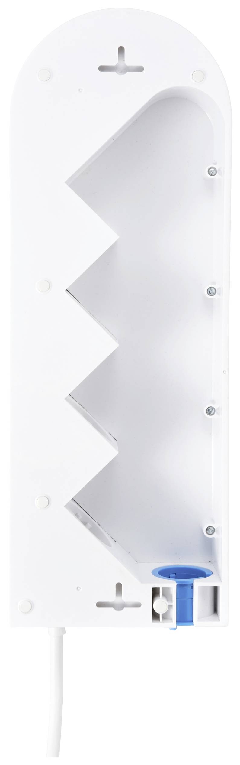 Sygonix SY-5228510 Steckdosenleiste mit Schalter 4fach Weiß Schutzkontakt 1 St.-3