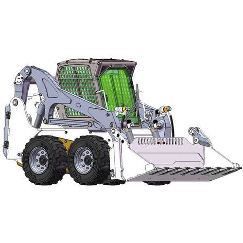 Thicon Models 58500 Kompaktlader 1:14 Elektro RC Funktionsmodell Bausatz