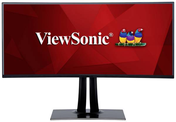 Viewsonic VP3881A LED-Monitor  EEK G (A - G) 96.5 cm (38 Zoll) 3840 x 1600 Pixel 21:9 5 ms DisplayPort, HDMI®, Kopfhörer (3.5 mm Klinke), RJ45, USB-C® (USB 3.2 Gen 1), USB-B, USB-A (USB 3.2 Gen 1) IPS LED