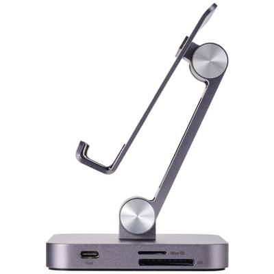 Renkforce USB-C® Tablet Dockingstation + Ständer Passend für (Details): Android Tablets & Smartphones, iPads, iPhone 15,-4