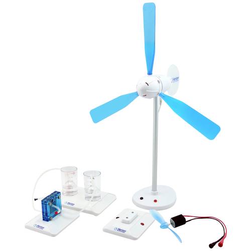 Horizon Educational FCJJ-56 Wind to Hydrogen Science Kit Brennstoffzelle, Windenergie Experimentier-Set