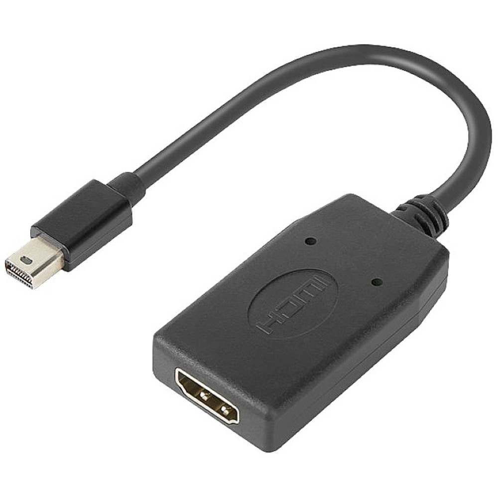 Lenovo 4X90Q93976 Mini-displayport-HDMI Adapter [1x Mini-DisplayPort stekker 1x HDMI-bus] Zwart