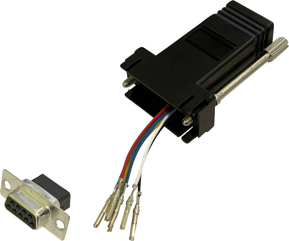 BKL Electronic 10121101 Adapter D-SUB-Buchse 9pol. - RJ12-Buchse 1 Stück Single (10121101)