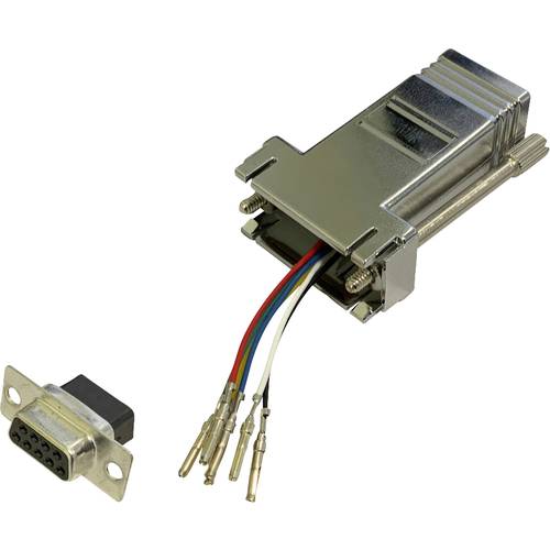 Thumbnail - BKL Electronic 10121102 Adapter D-SUB-Buchse 9pol. - RJ12-Buchse 1 St. Single