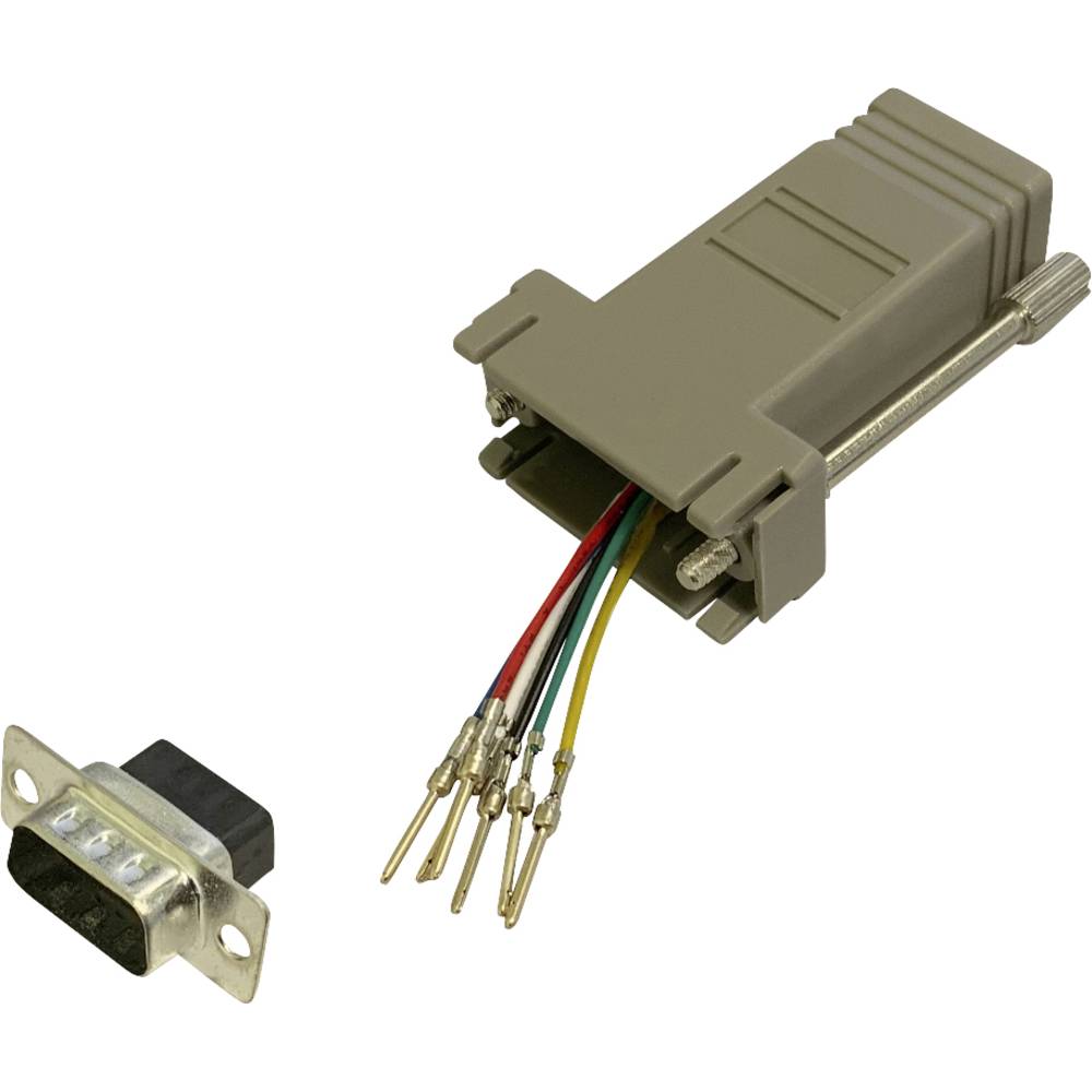 BKL Electronic 10121103 Adapter D-sub stekker 9-polig RJ12-bus 1 stuk(s) Single
