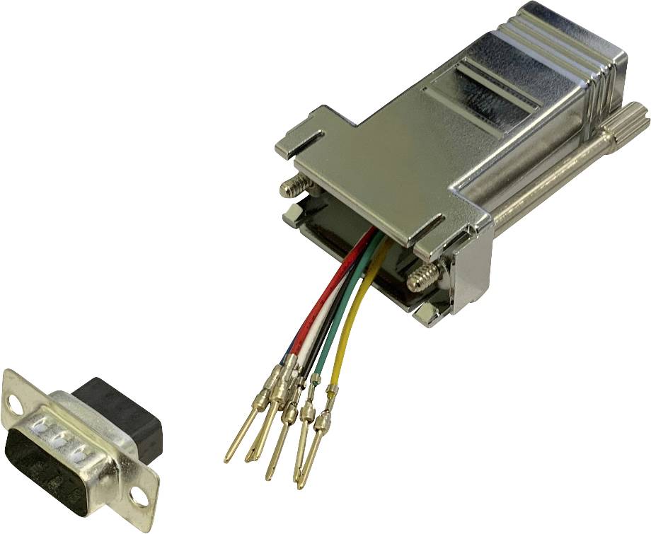 BKL Electronic 10121105 Adapter D-SUB-Stecker 9pol. - RJ12-Buchse 1 Stück Single (10121105)