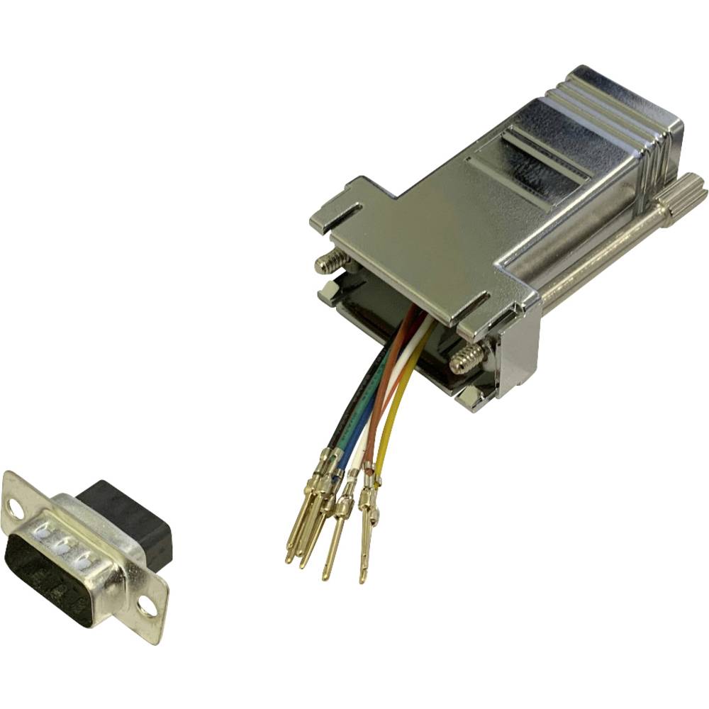 BKL Electronic 10121111 Adapter D-sub stekker 9-polig RJ45-bus 1 stuk(s) Single