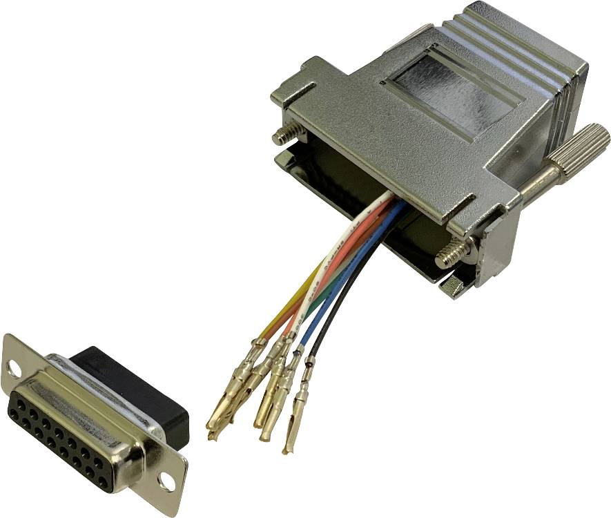 BKL Electronic 10121120 Adapter D-SUB-Buchse 15pol. - RJ45-Buchse 1 Stück Single (10121120)