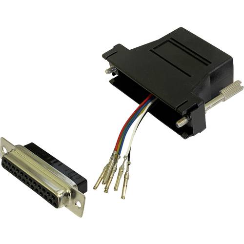 BKL Electronic 10121125 Adapter D-SUB-Buchse 25pol. - RJ12-Buchse 1 St. Single