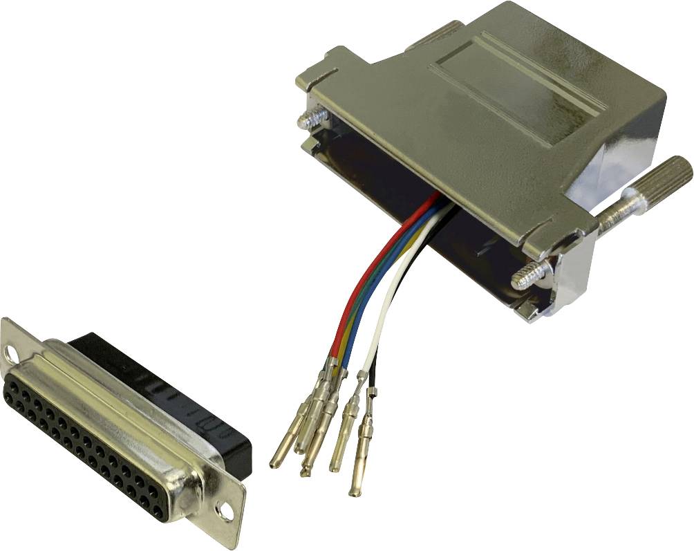BKL Electronic 10121126 Adapter D-SUB-Buchse 25pol. - RJ12-Buchse 1 Stück Single (10121126)