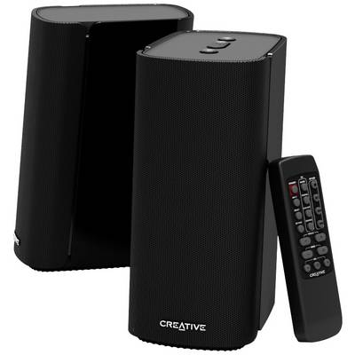 CREATIVE LABS - Creative T100 - Lautsprecher - für PC - kabellos - Bluetooth - 40 Watt (Gesamt)-0