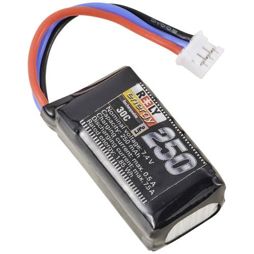 Reely Modellbau-Akkupack (LiPo) 7.4 V 250 mAh Zellen-Zahl: 2 30 C Softcase Flachstecker