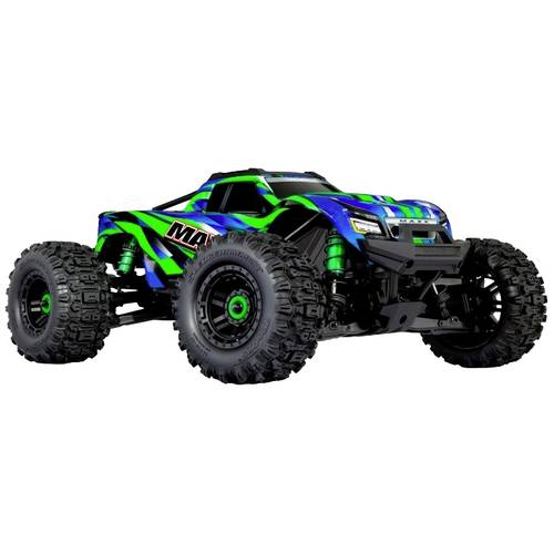 Traxxas MAXX Wide Grün 1:10 RC Modellauto Monstertruck Allradantrieb (4WD) RtR 2,4 GHz