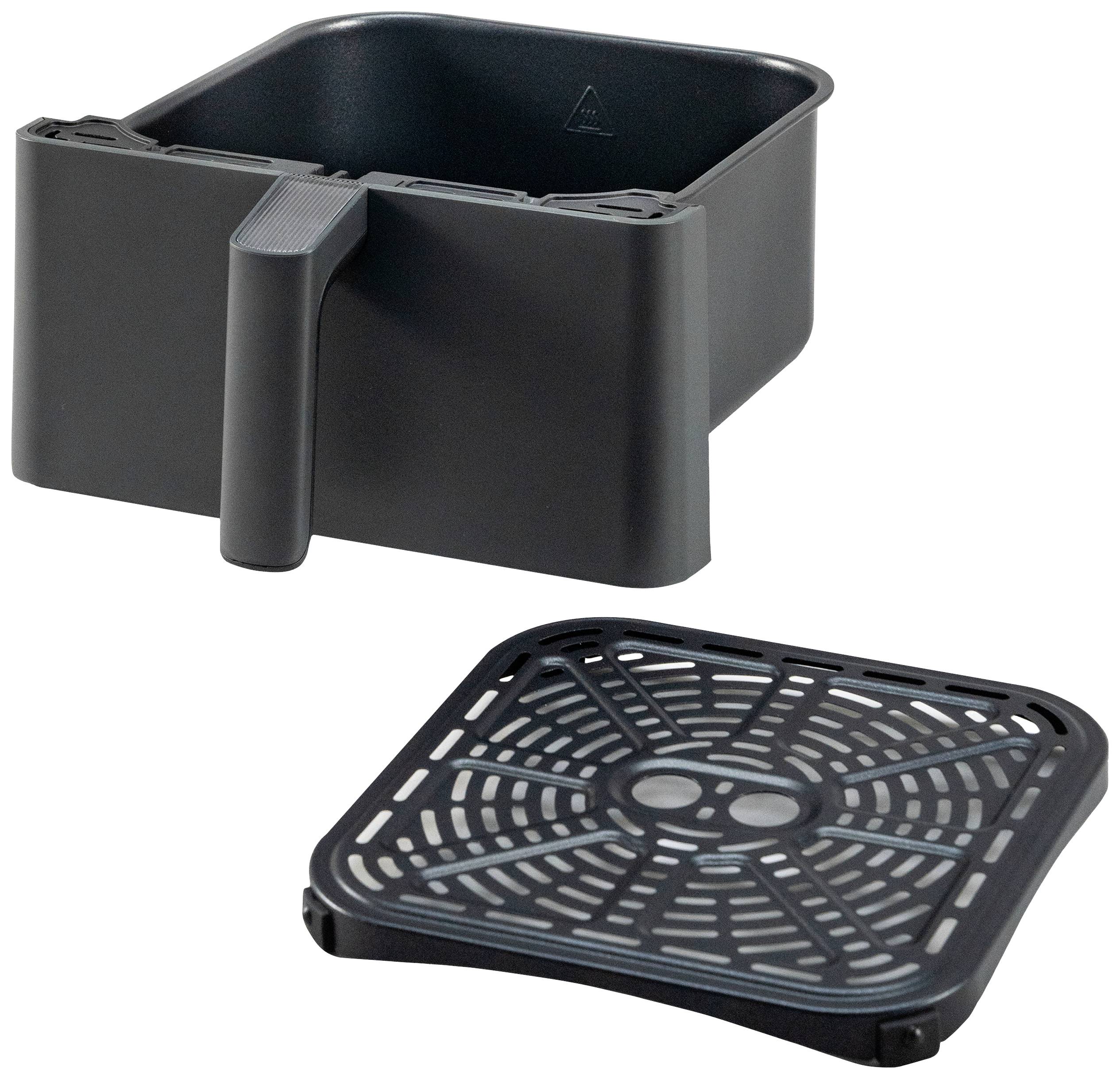 Cosori CAF-P583S-KEUR Heißluft-Fritteuse 6.4 l 1700 W Antihaftbeschichtung, mit Display, Überhitzungsschutz, App steuerb-1