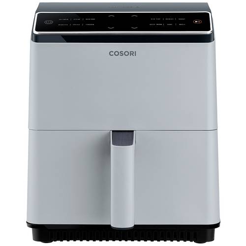 Cosori CAF-P583S-AEUR Heißluft-Fritteuse 6.4 l 1700 W Antihaftbeschichtung, mit Display, Überhitzungsschutz, App steuerb...
