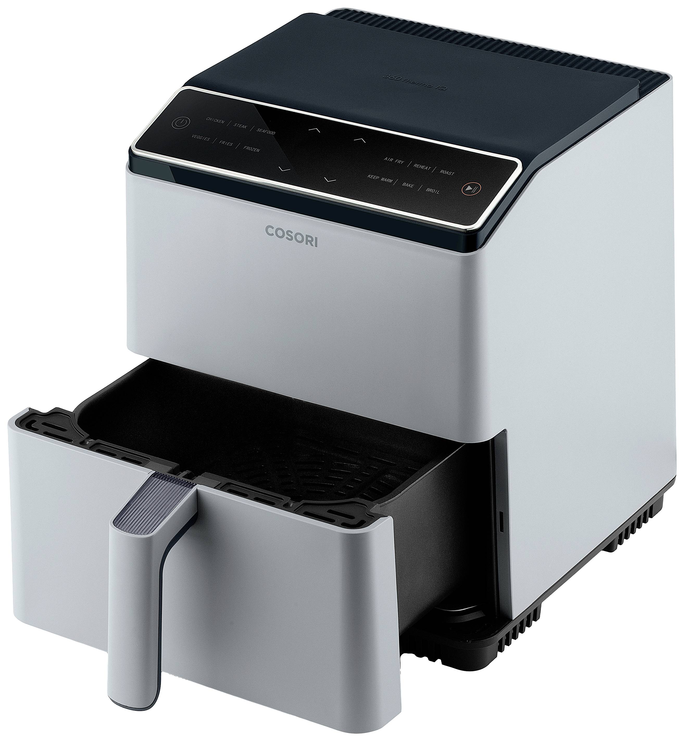 Cosori CAF-P583S-AEUR Heißluft-Fritteuse 6.4 l 1700 W Antihaftbeschichtung, mit Display, Überhitzungsschutz, App steuerb-3