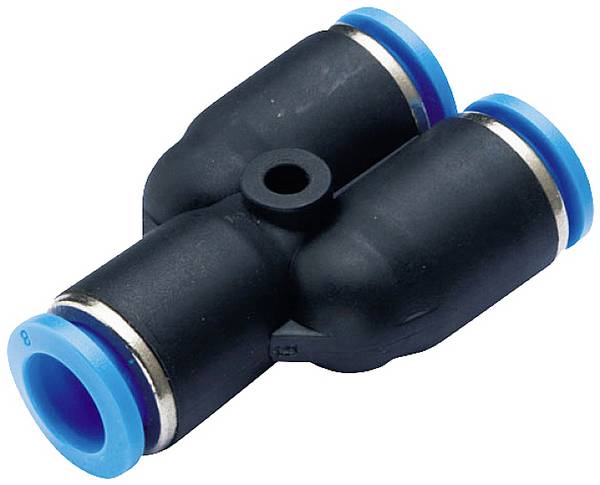 TRU COMPONENTS Y-Verbinder PY8 Rohr-Ø: 8 mm 1 St.