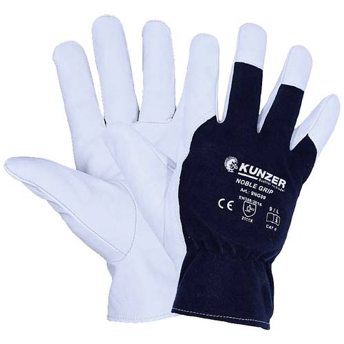 Thumbnail - Kunzer 9NG09 Baumwolle, Ziegennappaleder Montagehandschuh Größe (Handschuhe): 9, L EN 388:2016, EN 420-2003 1 Paar