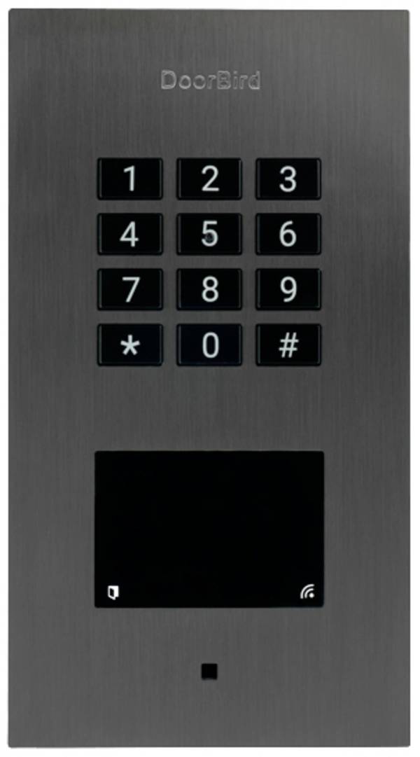 DoorBird 423872233 Code-Tastatur mit RFID Unterputz   IP65 mit beleuchteter Tastatur