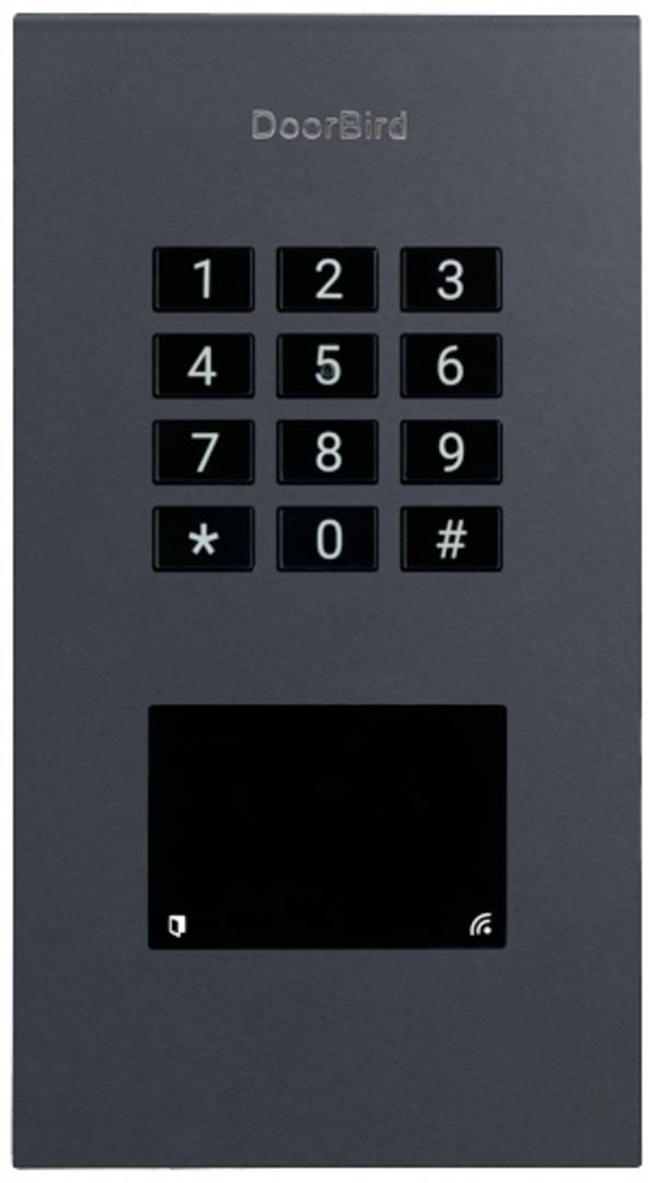 DoorBird 423872257 Code-Tastatur mit RFID Unterputz   IP65 mit beleuchteter Tastatur