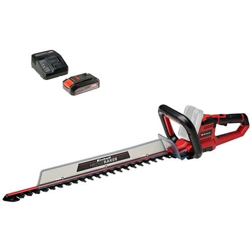 Einhell GE-CH 18/60 Li + 2,5 Ah Starter-Kit Akku Heckenschere inkl. Akku, inkl. Ladegerät 48 W 18 V Li-Ion 670 mm