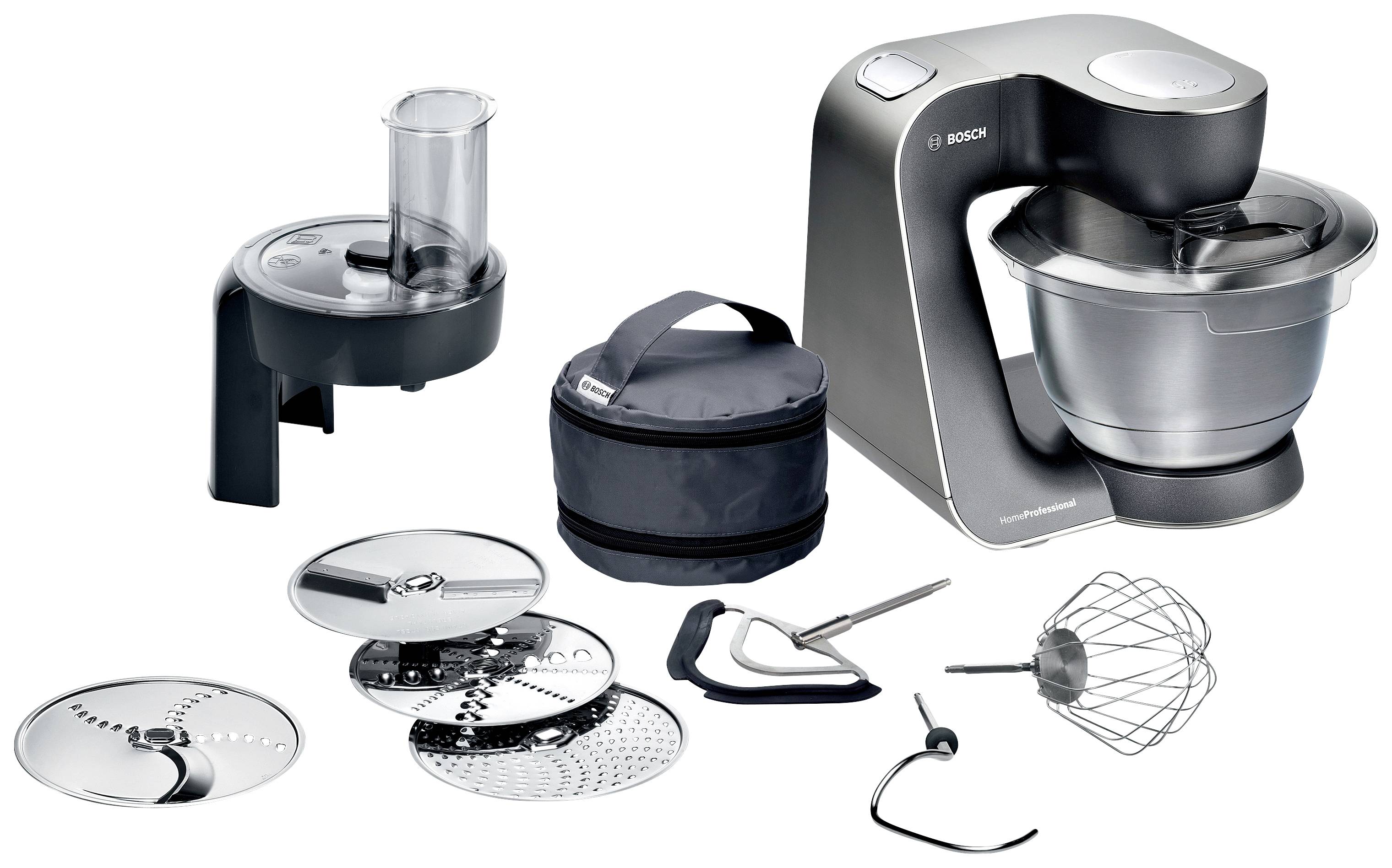 BOSCH Bosc Küchenmaschine MUM59N26DE bk | black/ Edelst.