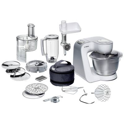 Bosch Haushalt MUM54270DE Küchenmaschine 900 W Weiß, Silber