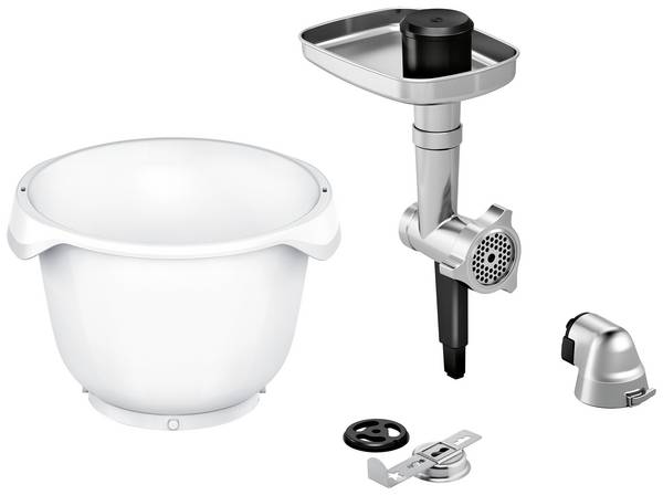 Bosch Haushalt MUZ9BS1 Spritzgebäckaufsatz  Metall, Weiß