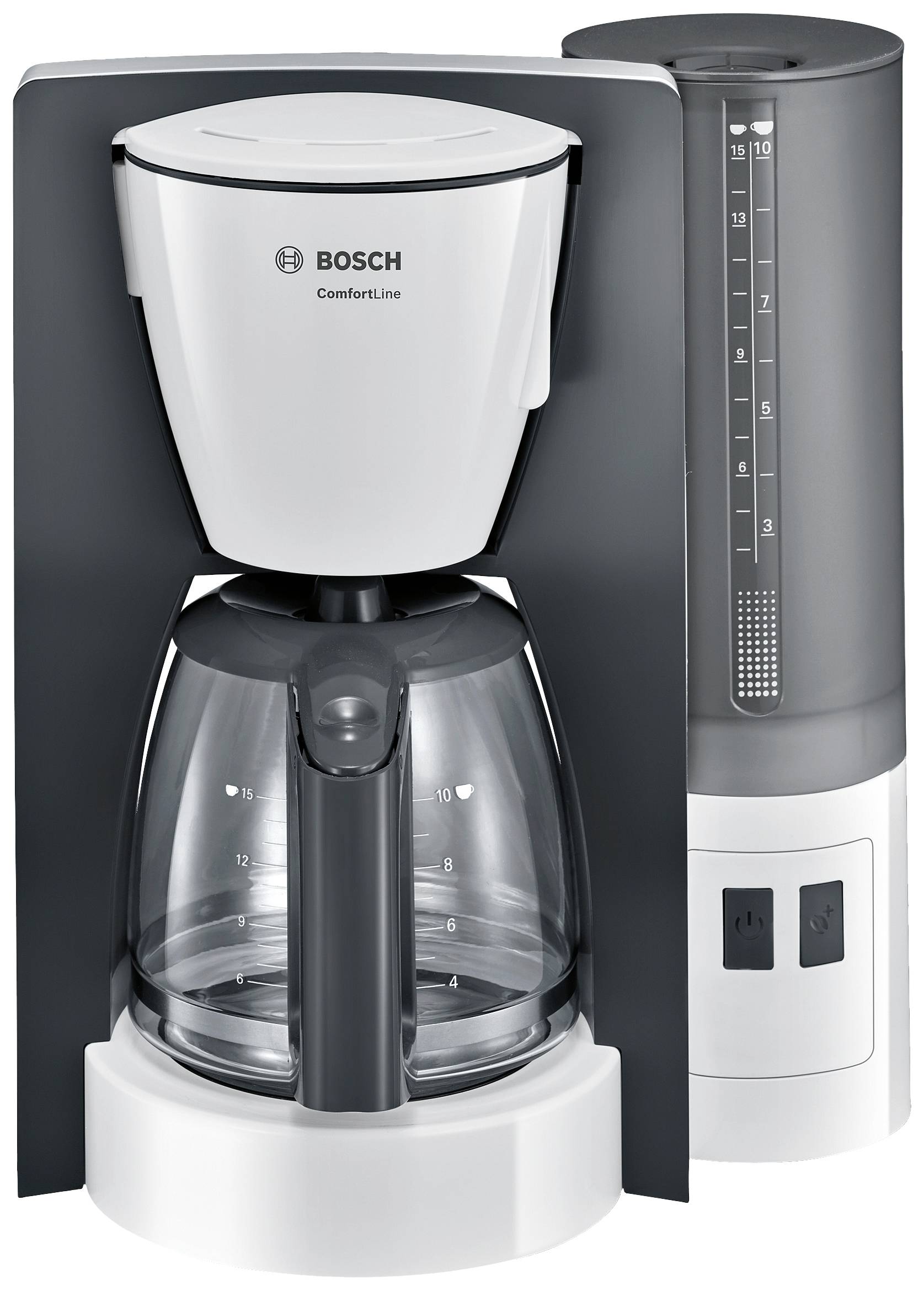 Bosch TKA6A041 Kaffeemaschine weiß/dunkelgrau