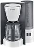 Bosch Haushalt TKA6A041 Kaffeemaschine Weiß Fassungsvermögen Tassen=10