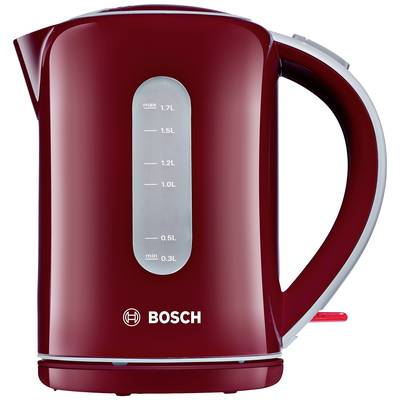 Bosch Haushalt TWK7604 Wasserkocher schnurlos Rot