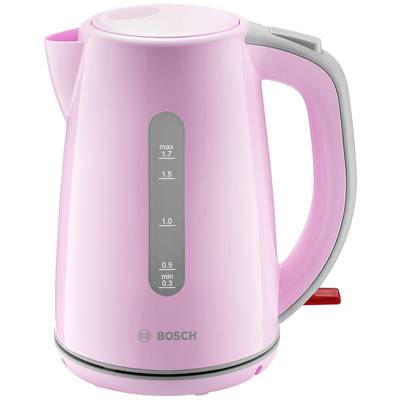 Bosch Haushalt TWK7500K Wasserkocher Rosa Fassungsvermögen: 1.7 l