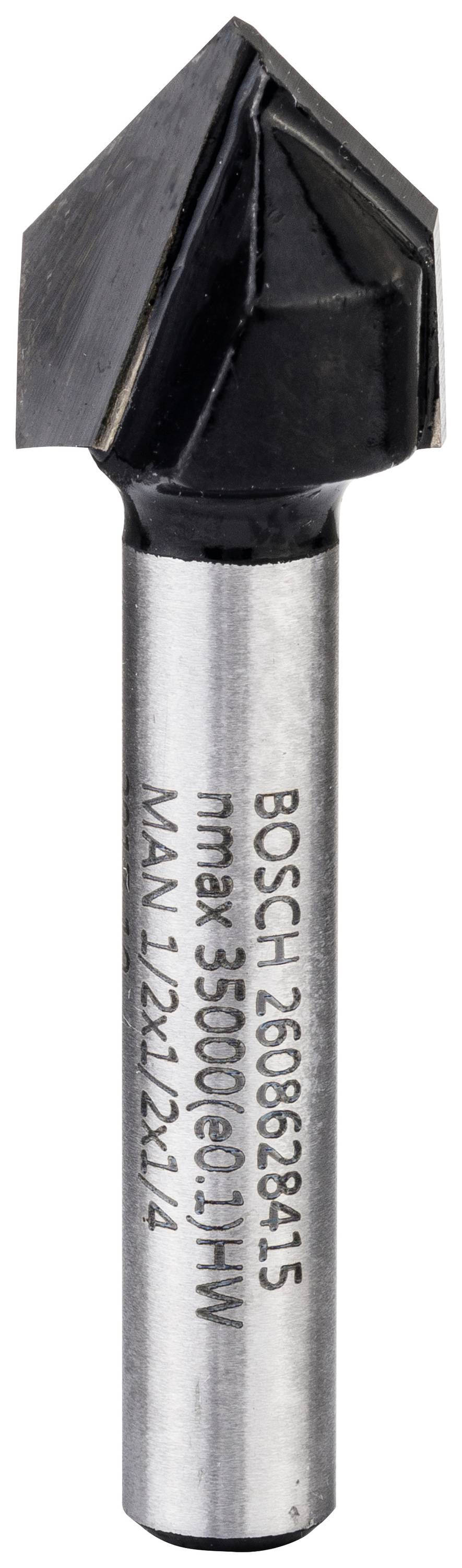 BOSCH Accessories 2608628415 Nutfräser Arbeits-Länge 12.40 mm Schaftdurchmesser 6.35 mm 1 Stü