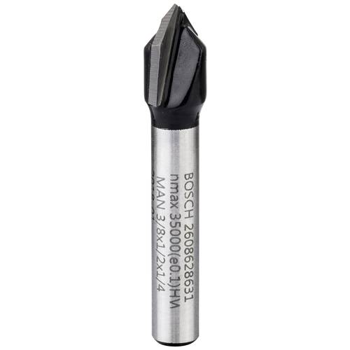 Thumbnail - Bosch Accessories 2608628631 Nutfräser Arbeits-Länge 12.40 mm Schaftdurchmesser 6.35 mm 1 Stück