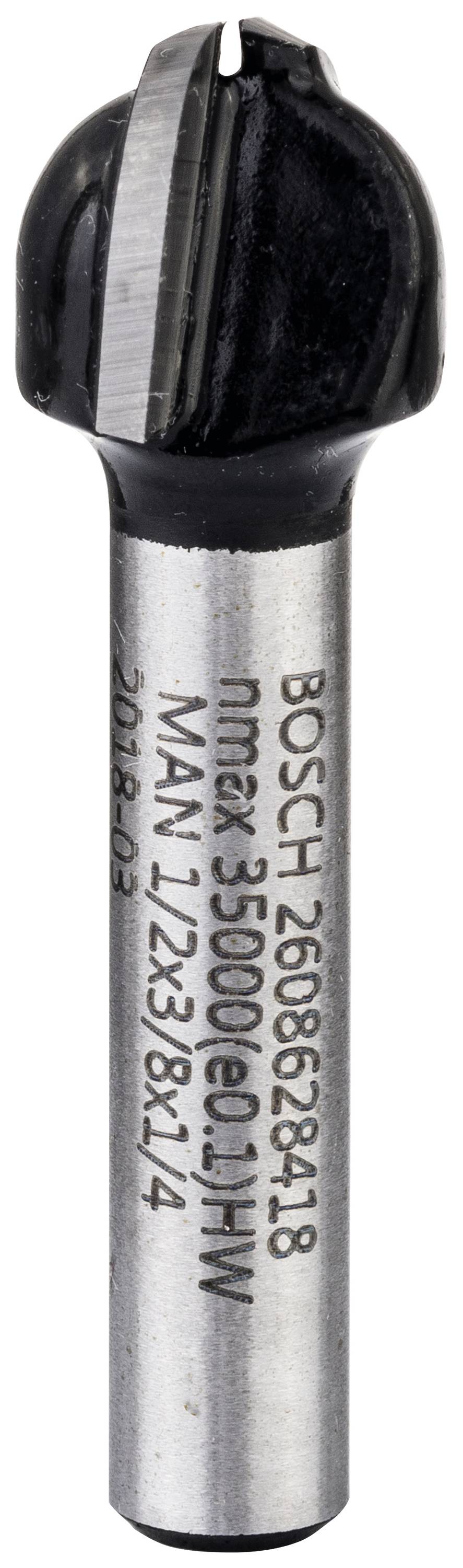 BOSCH Accessories 2608628418 Hohlkehlfräser Arbeits-Länge 9.20 mm Schaftdurchmesser 6.35 mm 1