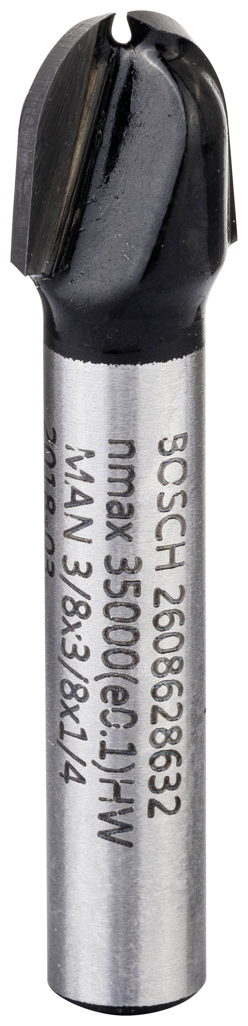BOSCH Accessories 2608628632 Hohlkehlfräser Arbeits-Länge 9.20 mm Schaftdurchmesser 6.35 mm 1