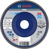 Bosch Accessories 2608607338 X571 Fächerschleifscheibe Durchmesser 125 mm Bohrungs-Ø 22.33 mm Körnung (num) 40 Stahl 1 St.