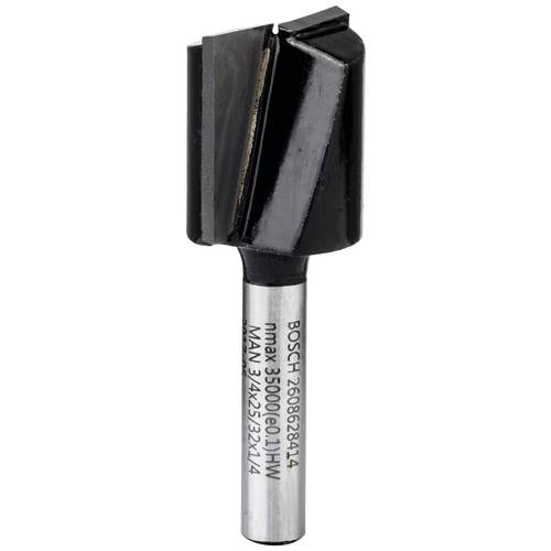 Thumbnail - Bosch Accessories 2608628414 Nutfräser Arbeits-Länge 19.60 mm Schaftdurchmesser 6.35 mm 1 Stück