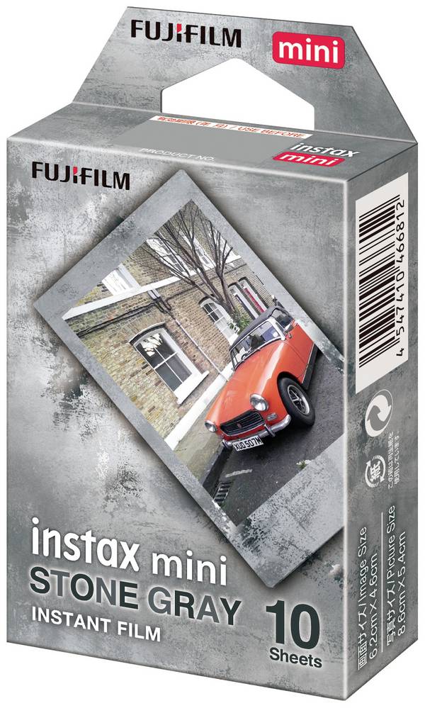 Fujifilm Instax Mini Stone Gray - Instant-Farbfilm