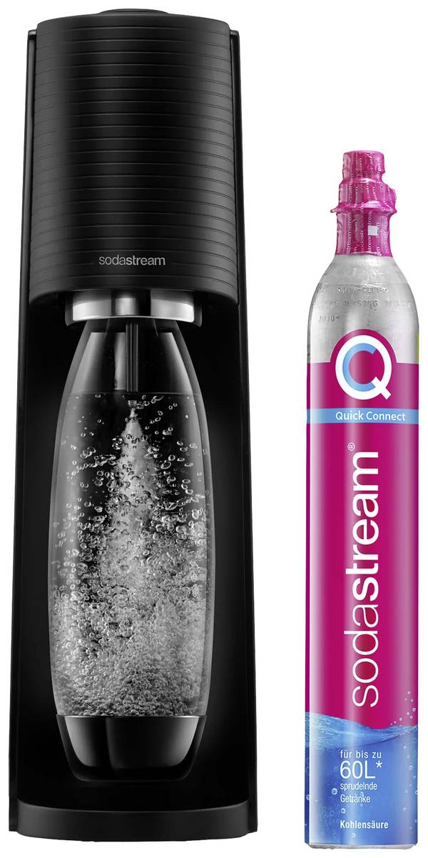 Sodastream Wassersprudler Terra Schwarz