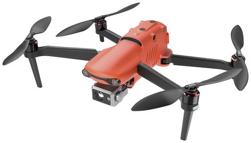 Platzsparend zusammenklappbare Drohne mit Wärmebildkamera